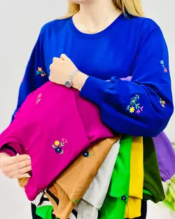 بلوز استین پفی نرگس