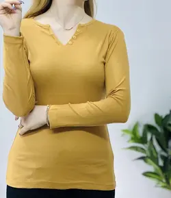 بلوز یقه دلبری تیما