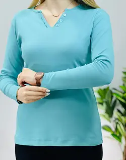 بلوز یقه دلبری تیما