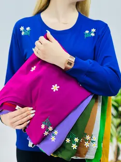 بلوز گلدوزی فرنیا