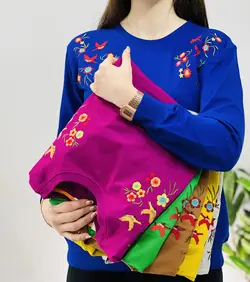 بلوز گلدوزی پرستو