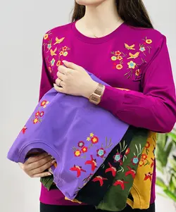 بلوز گلدوزی پرستو
