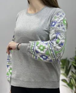 بلوز استین پفی ترمه