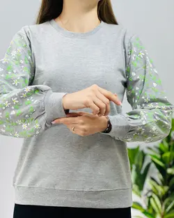 بلوز آستین پفی نیلوفر