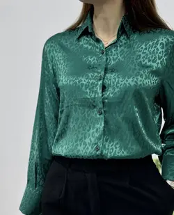 شومیز ساتن بهار