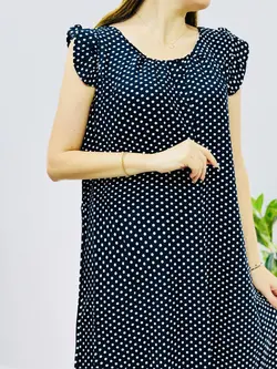 پیراهن نخی چیندار