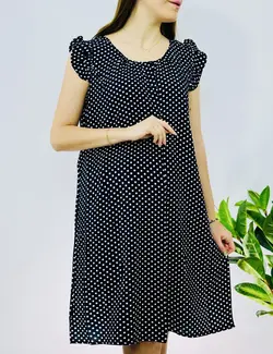 پیراهن نخی چیندار