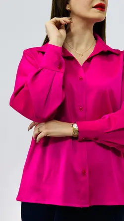 شومیز ساتن ابریشم