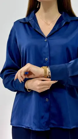 شومیز ساتن ابریشم