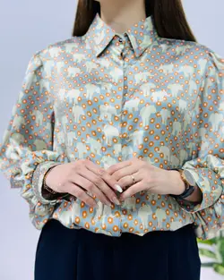 شومیز ساتن زارا