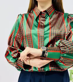 شومیز ساتن زارا