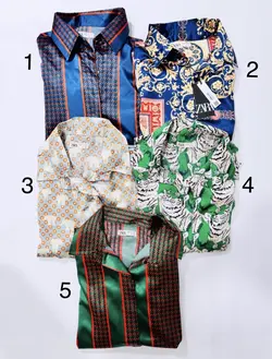 شومیز ساتن زارا