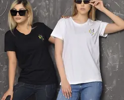 تیشرت طرح یاسمن