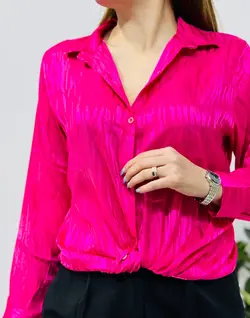 شومیز ساتن ملانی