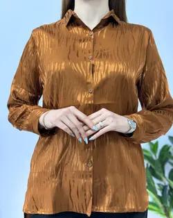 شومیز ساتن ملانی