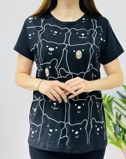 تیشرت خرس خندون