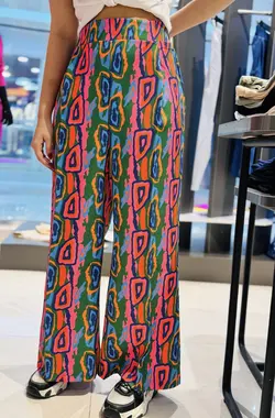 شلوار کرپ مازراتی آبرنگی