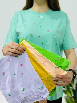 تیشرت گل همیشه بهار