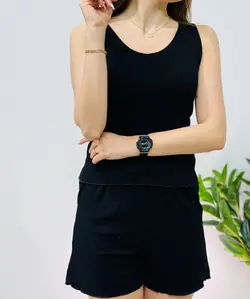 ست تاپ و شلوارک کبریتی