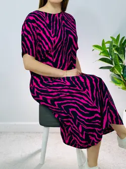 پیراهن نخی ارکید