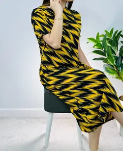 پیراهن نخی ارکید