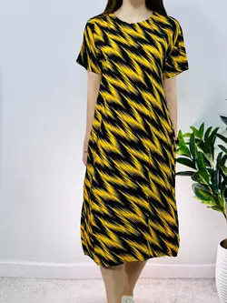 پیراهن نخی ارکید