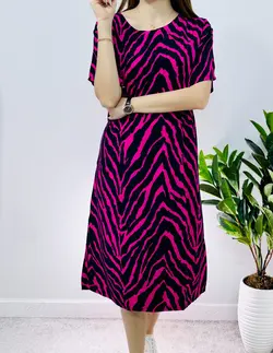 پیراهن نخی ارکید