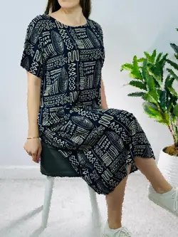 پیراهن نخی گلوریا