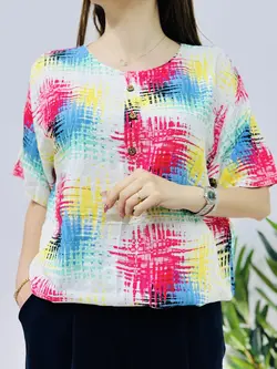 بلوز نخی مدل غزال