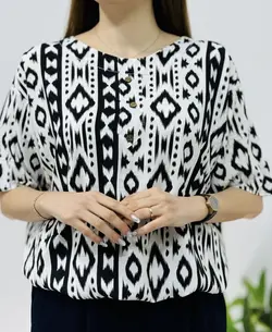 بلوز نخی مدل پوپک