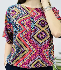 بلوز نخی مدل پوپک