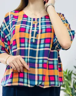 بلوز نخی مدل پوپک