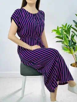 پیراهن نخی ساحلی