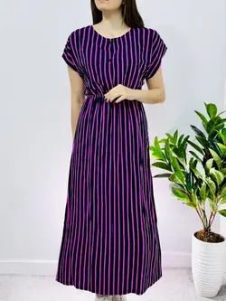 پیراهن نخی ساحلی