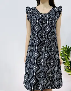 پیراهن نخی مدل دریم