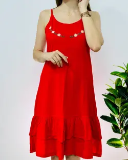 پیراهن چیندار یاسمن