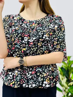 بلوز نخی طرحدار