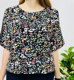 بلوز نخی طرحدار