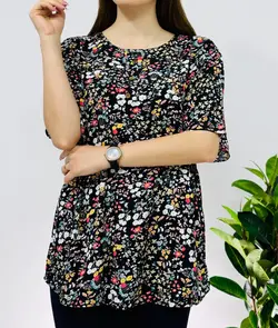 بلوز نخی طرحدار