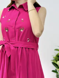 پیراهن گلدوزی