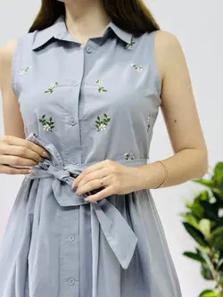 پیراهن گلدوزی