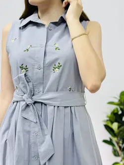 پیراهن گلدوزی