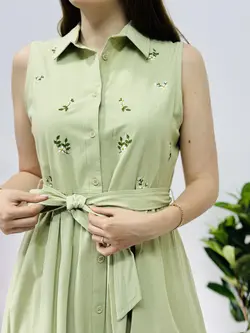 پیراهن گلدوزی