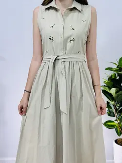 پیراهن گلدوزی