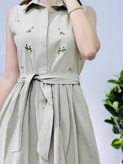 پیراهن گلدوزی