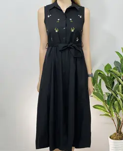 پیراهن گلدوزی