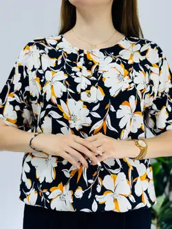 بلوز نخی مدل پیونی