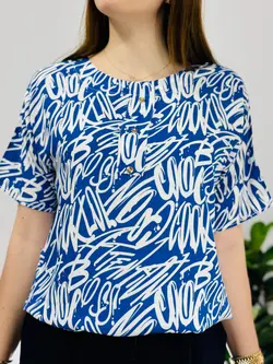 بلوز نخی مدل پیونی