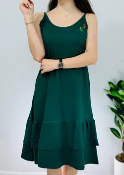 پیراهن چین دار رز