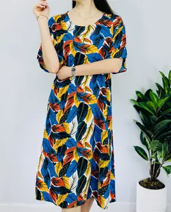 پیراهن نخی آلاله